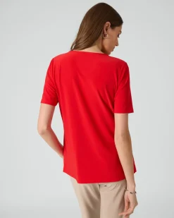 Shirt mit Dekofalten