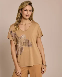 Shirt mit Dekoration