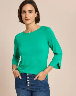 Shirt mit dekorativem 3/4-Arm