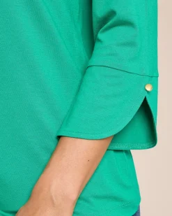 Shirt mit dekorativem 3/4-Arm