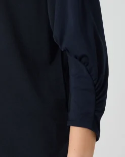 Shirt mit Drapé-Detail