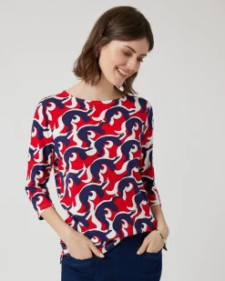 Shirt mit Fantasiedruck