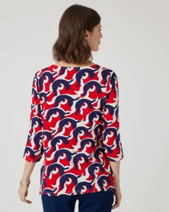 Shirt mit Fantasiedruck