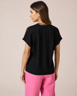 Shirt mit Fantasie-Druckmix