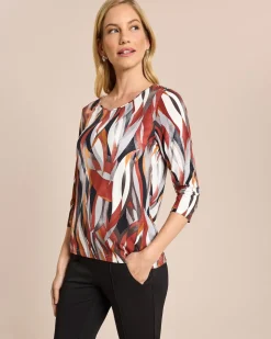 Shirt mit grafischem Alloverdruck