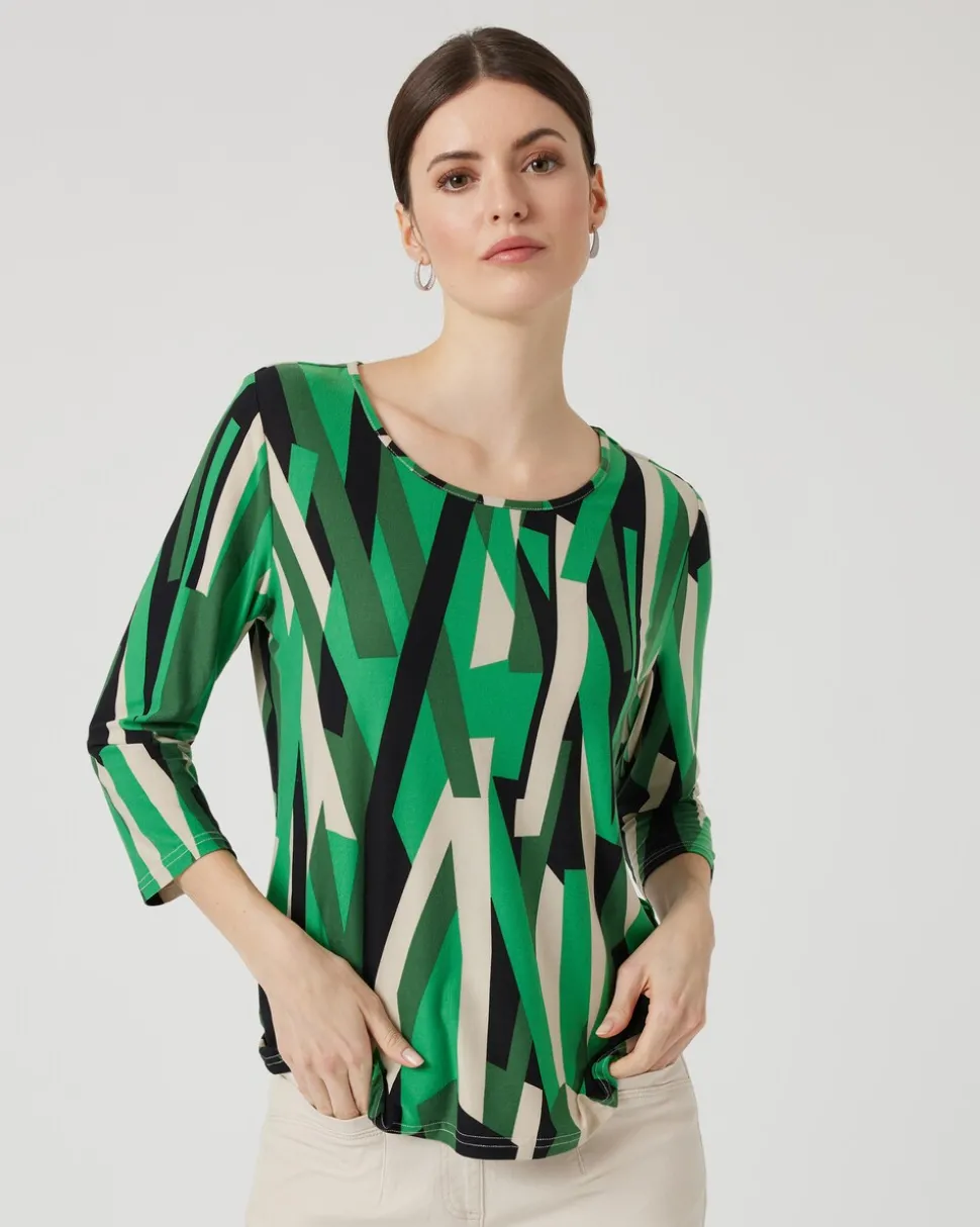 Shirt mit "Graphics" Druck