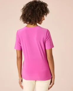 Shirt mit Herzausschnitt
