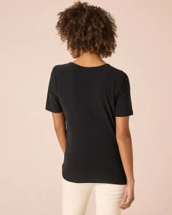 Shirt mit Herzausschnitt
