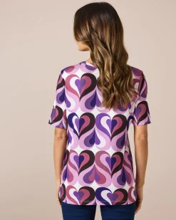 Shirt mit Herz-Motiv