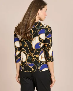 Shirt mit Kettenprint