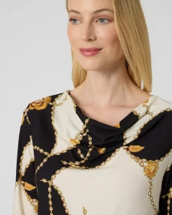 Shirt mit Ketten- und Grafikdruck