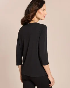 Shirt mit Kontrasteinfassung
