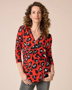 Shirt mit Leodruck