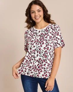 Shirt mit Leoprint