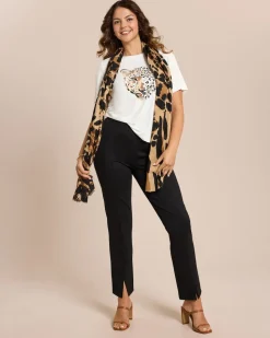 Shirt mit Leoprint