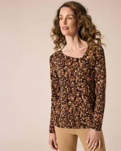 Shirt mit modischem Ausschnitt