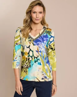 Shirt mit modischem Druck