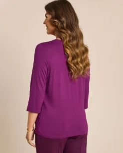 Shirt mit Neon Leo Print