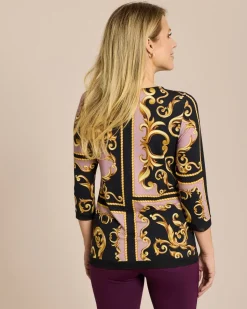 Shirt mit Ornamentprint