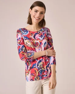 Shirt mit Paisleydruck