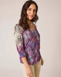 Shirt mit Paisley-Druck