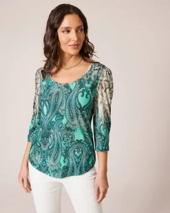 Shirt mit Paisley-Druck