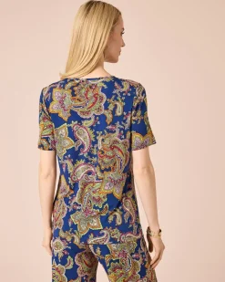 Shirt mit Paisley-Druck