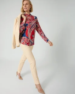 Shirt mit Paisley-Print