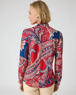 Shirt mit Paisley-Print