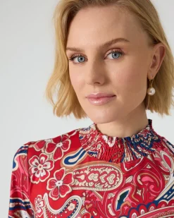 Shirt mit Paisley-Print