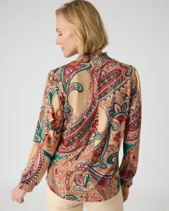 Shirt mit Paisley-Print