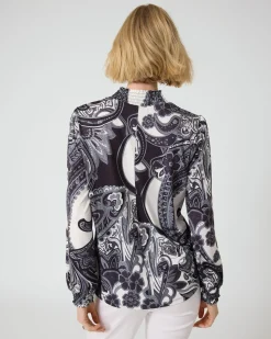 Shirt mit Paisley-Print
