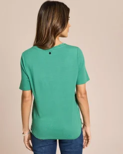 Shirt mit platziertem Druck