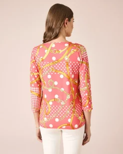Shirt mit Print-Mix