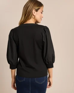 Shirt mit Puffarm