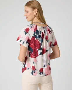 Shirt mit Rosen-Print