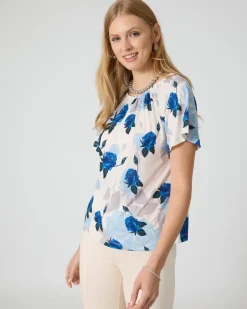 Shirt mit Rosen-Print