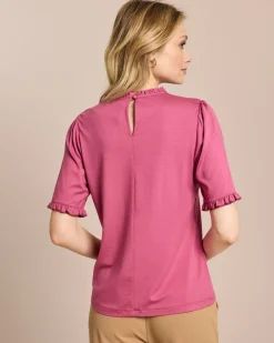 Shirt mit Rüschen