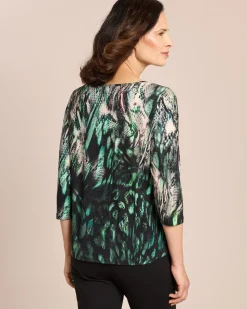 Shirt mit Schlangenprint