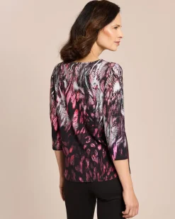 Shirt mit Schlangenprint