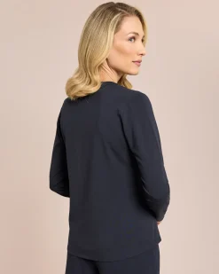 Shirt mit Schlitzen