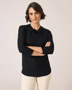 Shirt mit Schluppe