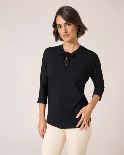 Shirt mit Schluppe
