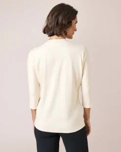 Shirt mit Schluppe