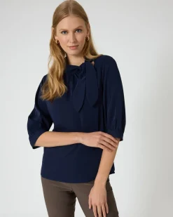 Shirt mit Schluppe