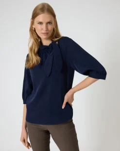 Shirt mit Schluppe