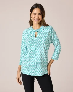 Shirt mit Schluppe