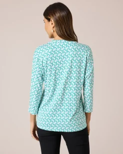 Shirt mit Schluppe