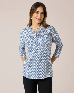 Shirt mit Schluppe