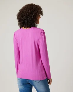 Shirt mit Silberknöpfen
